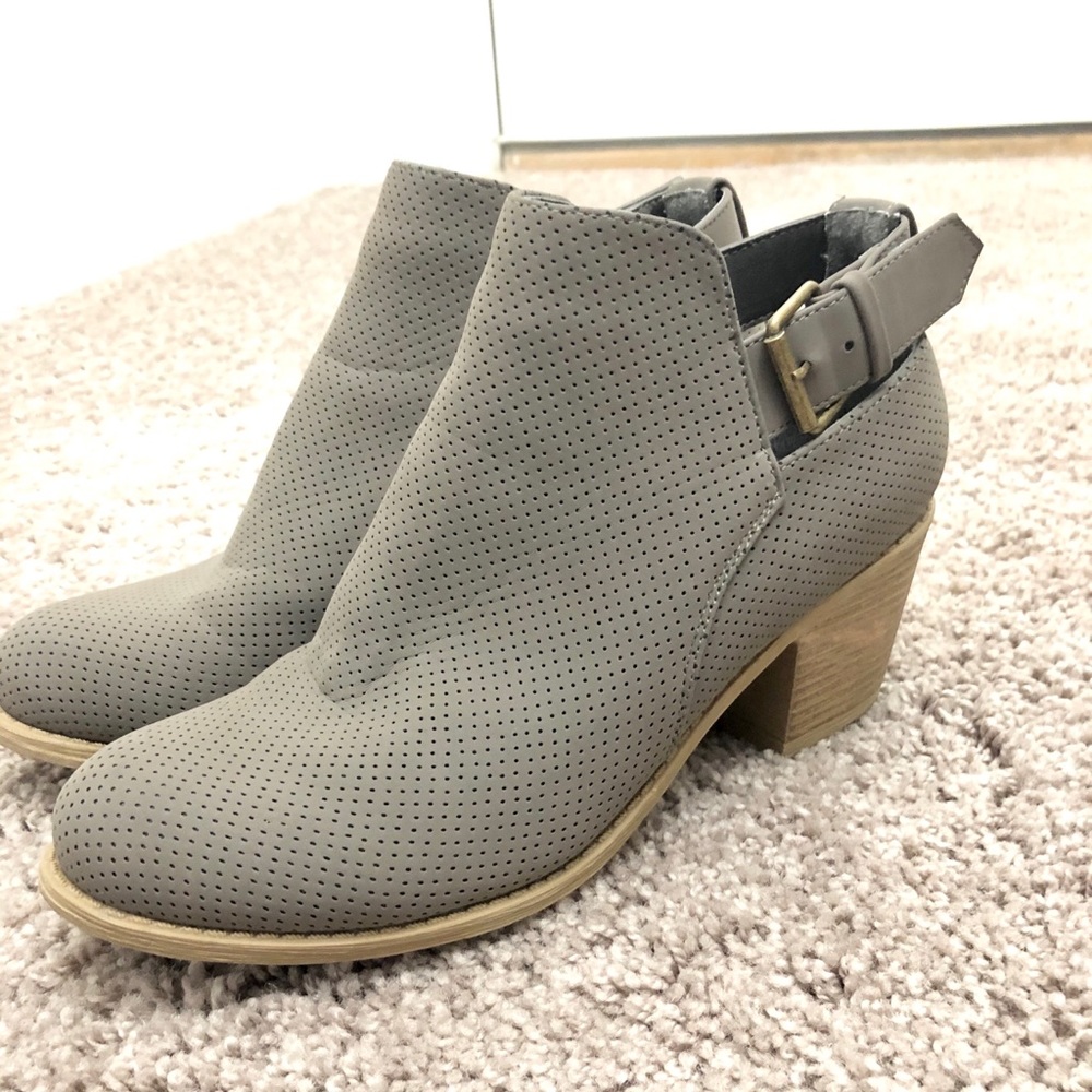 JG Suede Booties